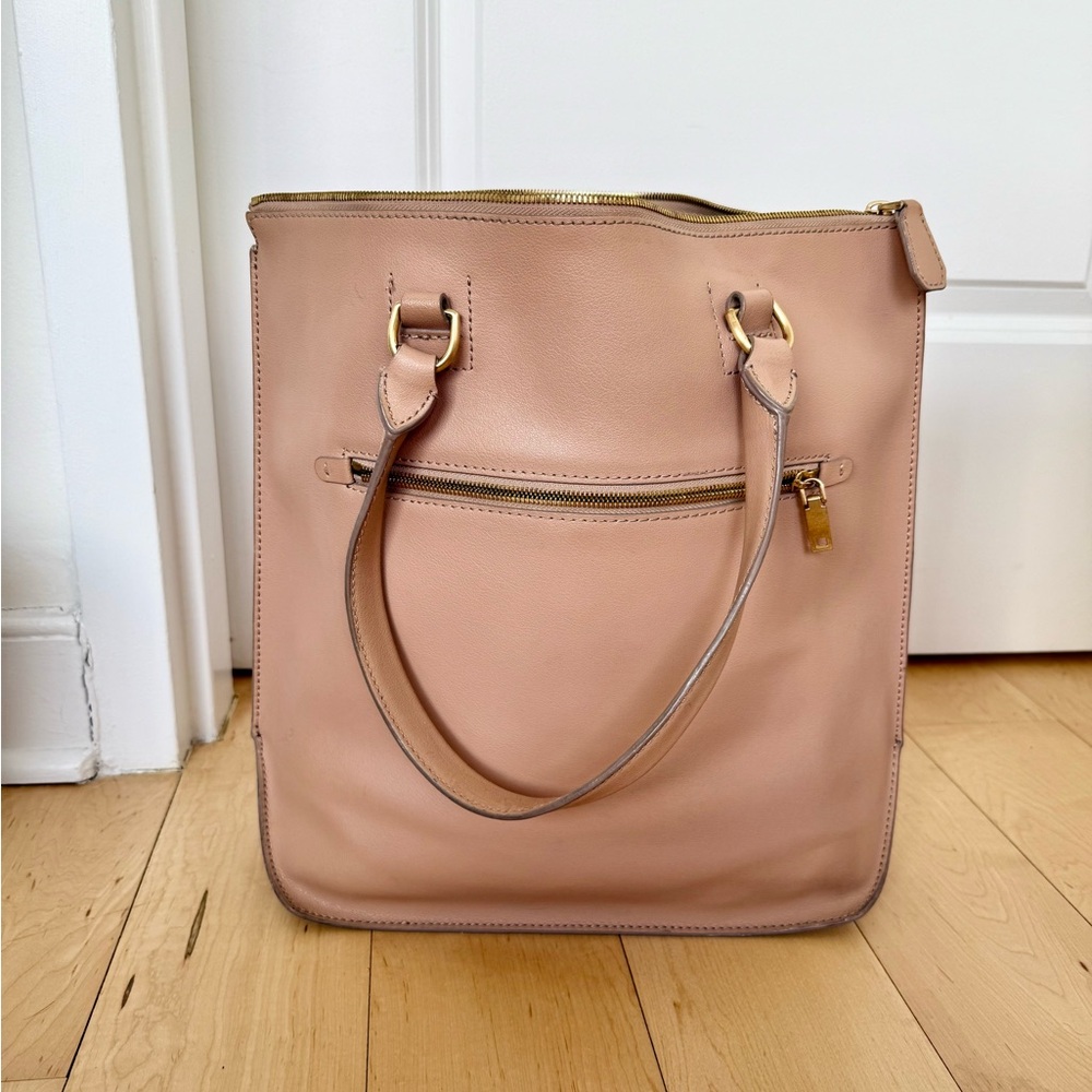 J Crew Crosley tall tote bag